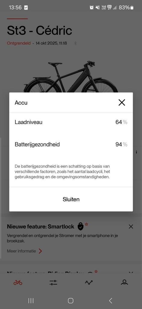 Stromer ST3 (slechts 5d km!), helm+slot incl, Fietsen en Brommers, Elektrische fietsen, Stromer, Ophalen
