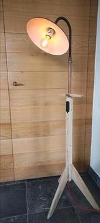 Vintage, retro, antieke staande lamp., Ophalen, Gebruikt