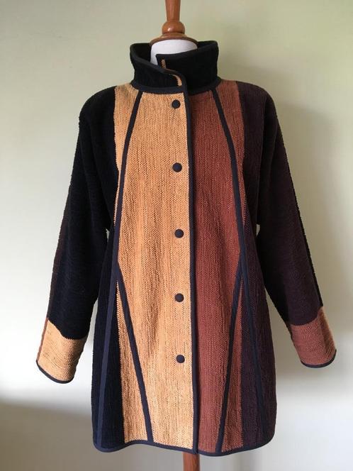 Vintage jas Fins design - Annikki Karvinen - maat M, Kleding | Dames, Jassen | Winter, Zo goed als nieuw, Maat 38/40 (M), Overige kleuren
