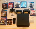 PS4 slim + 8 games + 3 controllers, Games en Spelcomputers, Games | Sony PlayStation 4, Ophalen, Zo goed als nieuw, Overige genres