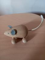 Houten speelgoed muisje, Ophalen