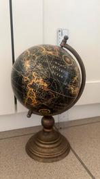 Decoratieve wereldbol - hoogte 25 cm, Ophalen of Verzenden, Zo goed als nieuw