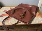 Bruine handtas met krokodillenmotief, Ophalen, Gebruikt, Bruin, Handtas