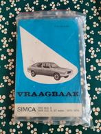 Vraagbaak Simca, Enlèvement