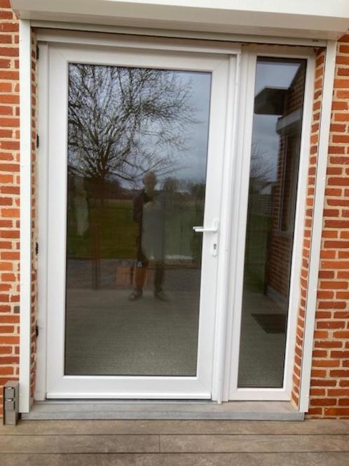 glazen buitendeur met zijraam - perfecte staat, Doe-het-zelf en Bouw, Deuren en Vliegenramen, Buitendeur, Ophalen