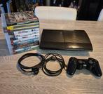 PS3 + games, Games en Spelcomputers, Gebruikt, Overige genres, 1 speler, Ophalen of Verzenden