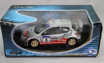 Solido 1/18 Peugeot 206 WRC Panizi-Panizi  beschikbaar voor biedingen