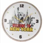 Très grande horloge murale New York et Las Vegas, Enlèvement ou Envoi, Neuf, Horloge murale