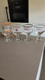 Chimay glazen, Verzamelen, Biermerken, Ophalen of Verzenden, Zo goed als nieuw
