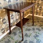 Vintage tv-/bijzettafel op wieltjes – jaren 50/60 stijl, Ophalen