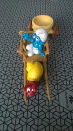 Set: Chariot escargot 4.0622, Enlèvement ou Envoi, Utilisé, Autres Schtroumpfs, Poupée, Figurine ou Peluche