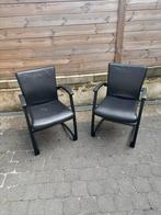 2 chaises de bureau kinnarps  cuire, Enlèvement ou Envoi, Comme neuf