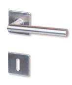 Thys Linea Square Deurklink (2x), Doe-het-zelf en Bouw, Ophalen of Verzenden, Nieuw, Inox, Klink of Kruk