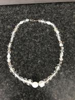 Mooie halsketting, Handtassen en Accessoires, Kettingen, Ophalen of Verzenden, Nieuw, Wit, Kunststof