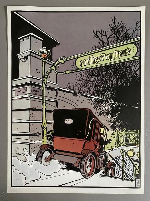 Poster original de Tardi, Livres, BD, Comme neuf, Enlèvement ou Envoi