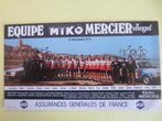 wielerkaart 1981 team miko mercier  vivagel, Utilisé, Envoi