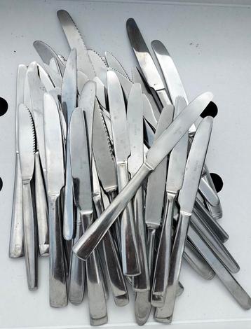 Tafelmessen, Huis en Inrichting, Keuken | Bestek, Ophalen of Verzenden, Zo goed als nieuw, Los bestek, Inox of Chroom