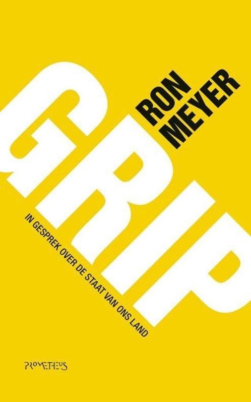 Te Koop Boek GRIP Ron Meyer, Boeken, Essays, Columns en Interviews, Zo goed als nieuw, Eén auteur, Ophalen of Verzenden