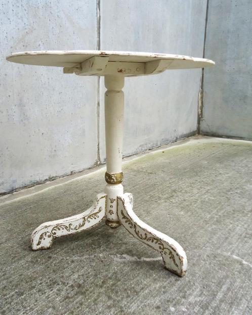 Klap- Kantel- Tuintafel Massief Engels Vintage😍🤗😎☕🎁👌, Antiek en Kunst, Antiek | Meubels | Tafels, Ophalen of Verzenden