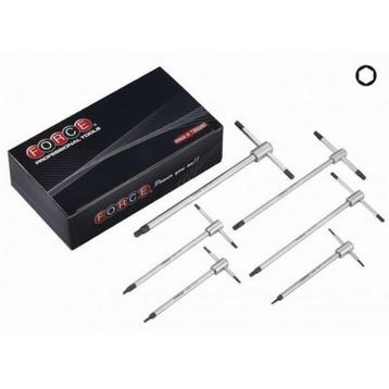 T-greep inbussleutelset 2-6 mm 6-delig Force beschikbaar voor biedingen
