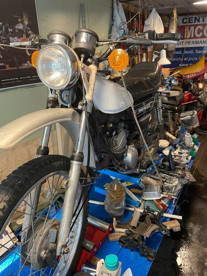Yamaha DT125 1975 type 549, Fietsen en Brommers, Brommers | Oldtimers, Yamaha, Ophalen