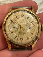 Verbana 18k chronograaf, Handtassen en Accessoires, Horloges | Heren, Ophalen of Verzenden, Gebruikt, Goud, Polshorloge