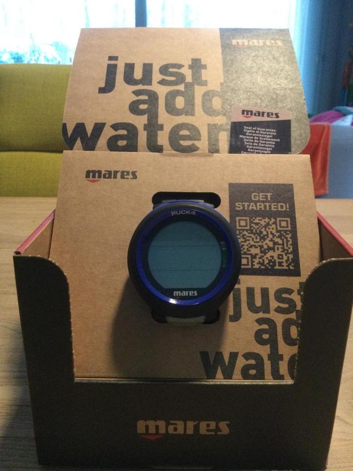 Solden Promo : Mares Puck4 - Nieuw aan 229€ - Ecocheques, Watersport en Boten, Duiken, Nieuw, Duikcomputer, Ophalen of Verzenden