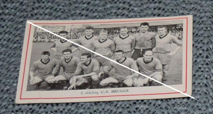 Cercle Brugge / Oud fotokaartje / 8,3 x 5,3 cm, Verzamelen, Sportartikelen en Voetbal, Zo goed als nieuw, Spelerskaart, Verzenden