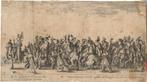 Stefano della Bella ets "Processie te Paard", Antiek en Kunst, Kunst | Etsen en Gravures, Ophalen