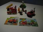 Ensembles de feux Lego Duplo 2 5603 + 10901, Enlèvement ou Envoi, Utilisé, Ensemble complet, Duplo
