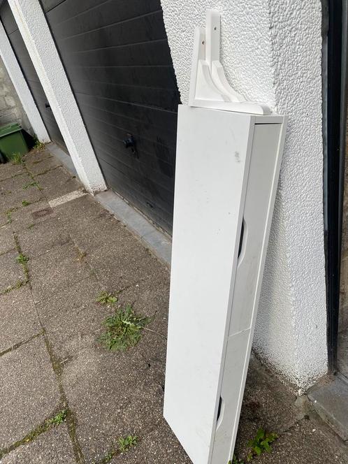 Witte wandkast Ikea, Huis en Inrichting, Kasten | Wandmeubels, Ophalen