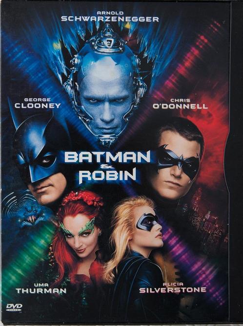 2 dvd batman and robin en the dark knight, Cd's en Dvd's, Dvd's | Actie, Actie, Ophalen of Verzenden