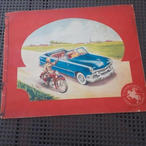 JACQUES CHOCOLADE : PRENTENBOEK AUTO´S MID 1950 COMPLEET., Boeken, Prentenboeken en Plaatjesalbums, Gelezen, Prentenboek, Ophalen