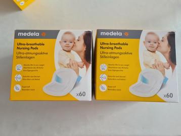 Wegwerp borstcompressen 120 stuks nieuw in verpakking beschikbaar voor biedingen