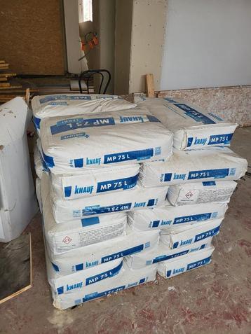 Knauf MP75L - 33 zakken van 30kg beschikbaar voor biedingen