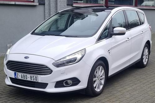 FORD S-MAX 2.0 EcoBlue 190 Titanium A8 UA! , 1 JAAR GARANTIE, Auto's, Ford, Particulier, S-Max, ABS, Achteruitrijcamera, Adaptieve lichten