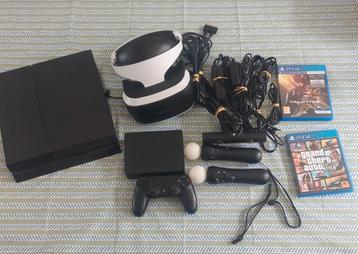PS4-bundel met VR en 2 games  beschikbaar voor biedingen