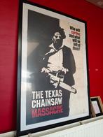 Poster Texas chainsaw, Verzamelen, Ophalen, Zo goed als nieuw