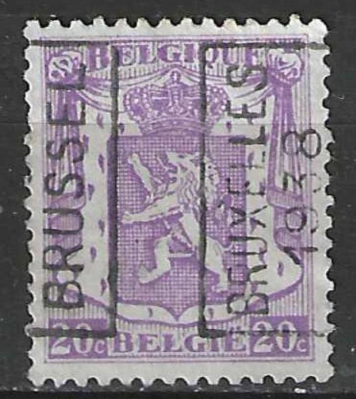 Belgie 1938 - OBP 332pre - Klein Staatswapen 20 c. (ZG), Postzegels en Munten, Postzegels | Europa | België, Zonder gom, Verzenden