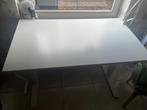 Bureautafel Wit Ikea, Huis en Inrichting, Bureaus, Ophalen, In hoogte verstelbaar, Gebruikt, Stabureau