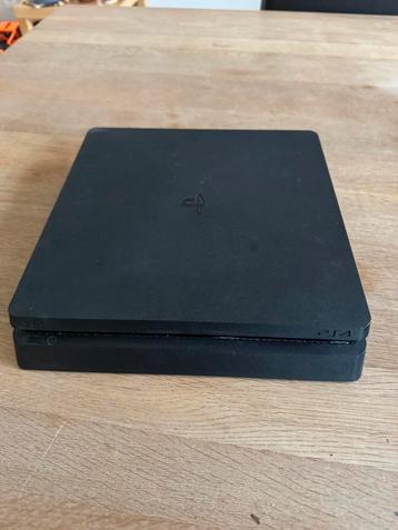 Ps4 slim + 6 games + 2TB harde schijf, 500 GB, Avec jeux, Utilisé, Slim