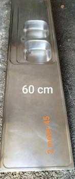 Inox wasbak, Huis en Inrichting, Ophalen, Gebruikt