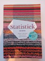 Statistiek, 12e editie met MyLab NL, Ophalen of Verzenden, Zo goed als nieuw, Nederlands, Sytse Knypstra; James T. McClave; Terry Sincich