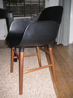 3 designstoelen Normann Form chair met armleuning, Gebruikt, Drie, Zwart, Deens design