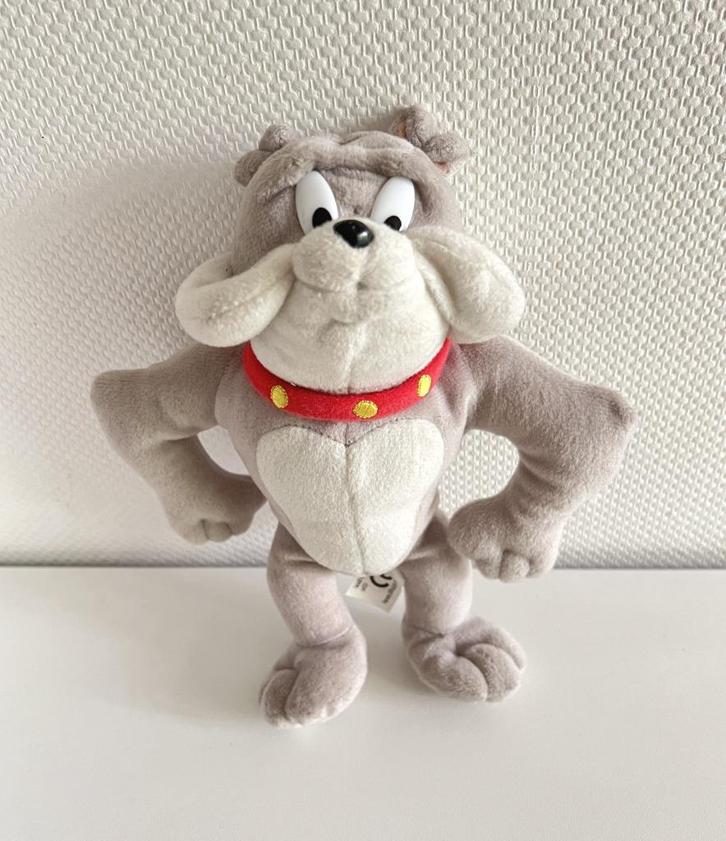 Peluche chien bouledogue Spike (Tom & Jerry) - Kinder, Kinderen en Baby's, Speelgoed | Knuffels en Pluche, Gebruikt, Hond, Ophalen of Verzenden