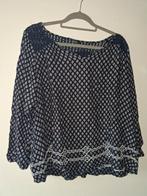 Tunique avec dentelle sur le haut des épaules 5XL/50, Enlèvement ou Envoi, Comme neuf, Taille 46/48 (XL) ou plus grande, Bleu