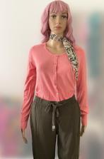 Magnifique cardigan rose (taille S/M), Yessica, Taille 36 (S), Porté, Rose
