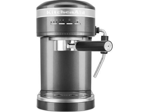 Kitchenaid Espresso New en boîte couleur gris, Electroménager, Cafetières, Neuf, Café moulu, Machine à espresso, Réservoir d'eau amovible