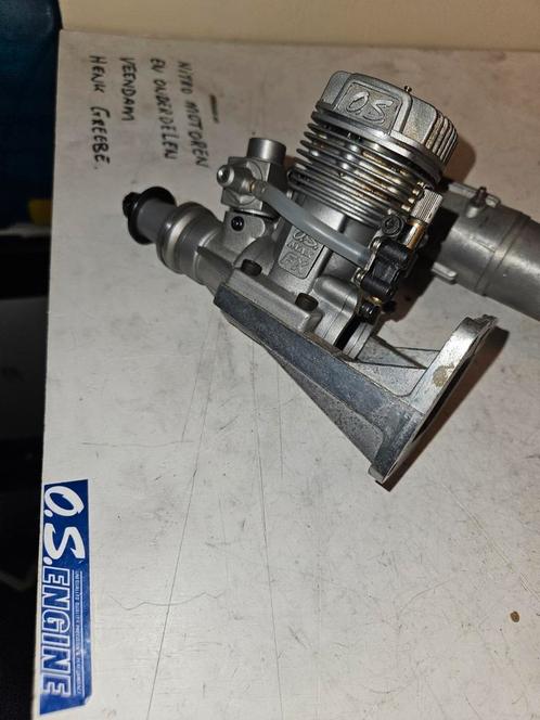 Os Max FX 91 met aluminium motor steun, Hobby en Vrije tijd, Modelbouw | Radiografisch | Vliegtuigen, Gebruikt, Nitro, RTF (Ready to Fly)