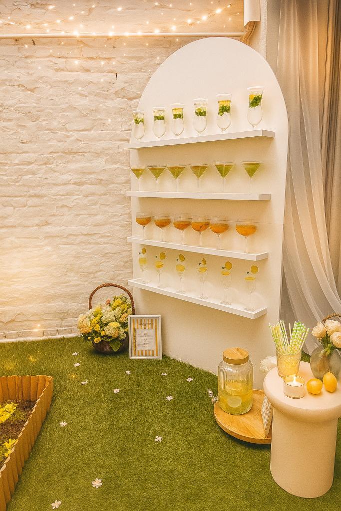 Cocktailwand te huur, Huis en Inrichting, Overige Huis en Inrichting, Nieuw, Ophalen